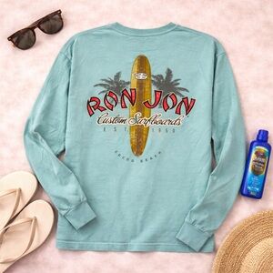 Ron Jon Surf Shop Cocoa Beach Long Sleeve Tee Size L